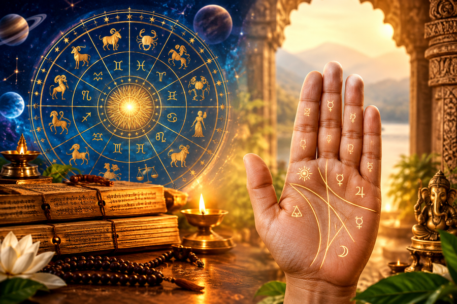 Astrología Védica y Lectura de la Mano