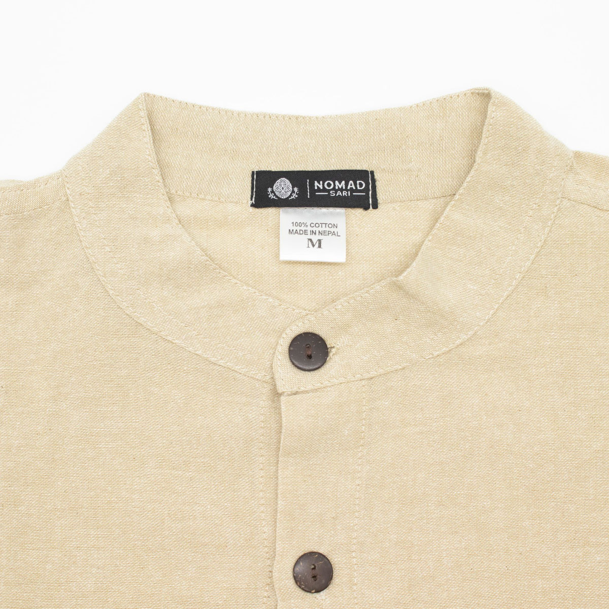 Nomad Sari Kathmandu Camisa - Piedra - Mediano