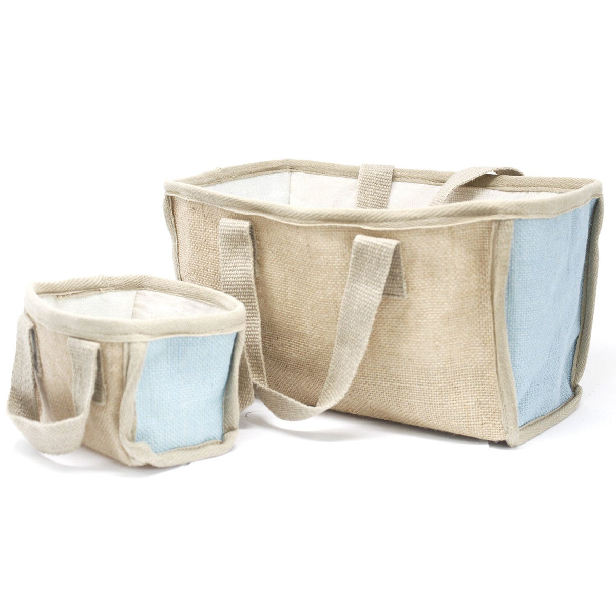 Cesta grande de yute - 33x18x20cm - Natutal