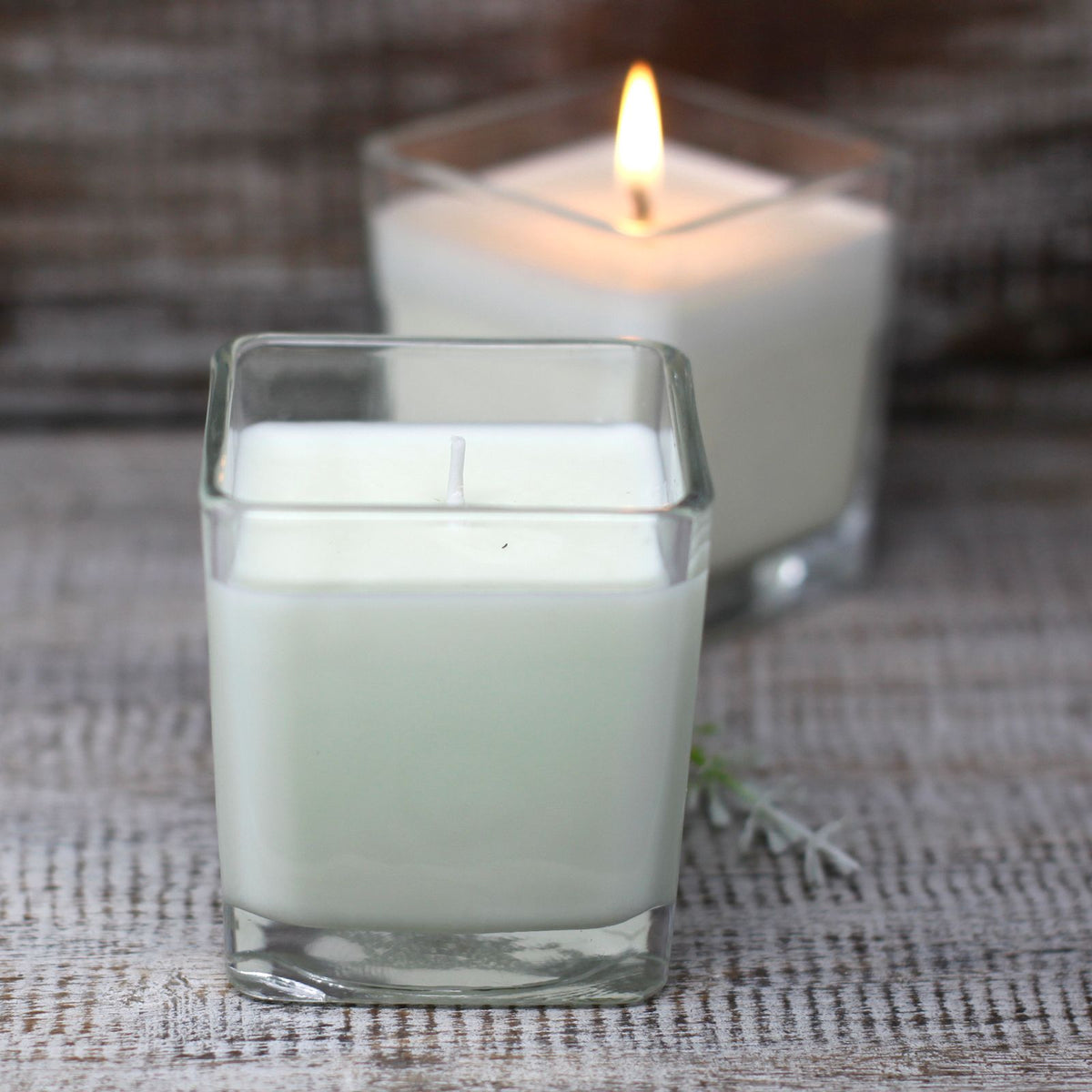 Velas de Soya sin Etiqueta- Bamboo